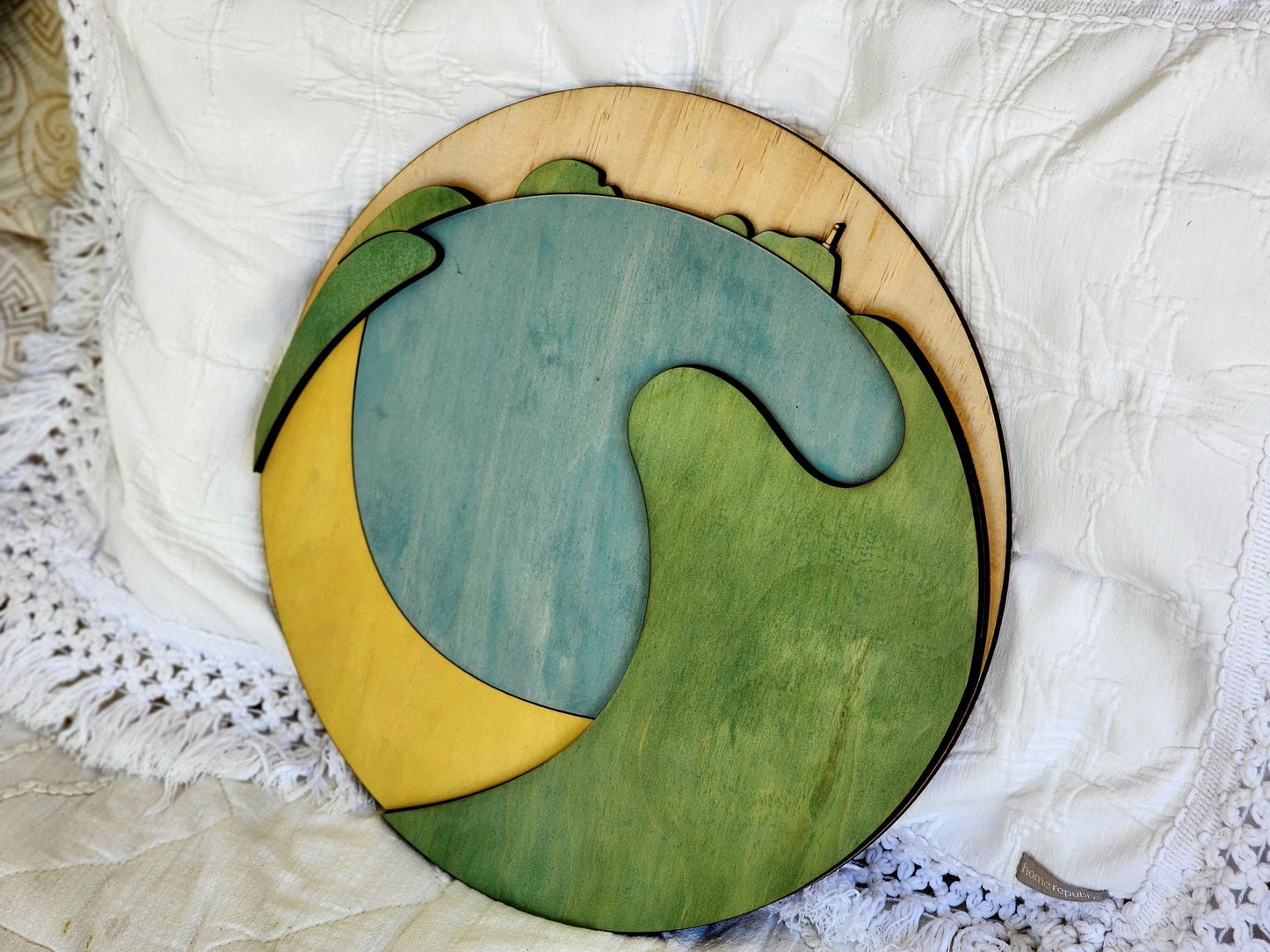 Emerald Beach - Fisheye - Serenity Bay Creative - Artwork