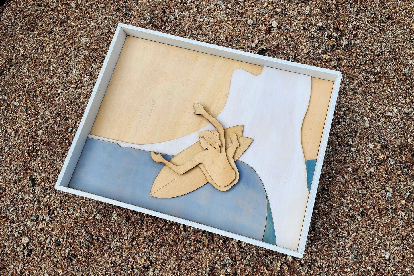 Flying Fish - Rectangular (framed) - Serenity Bay Creative - Artwork