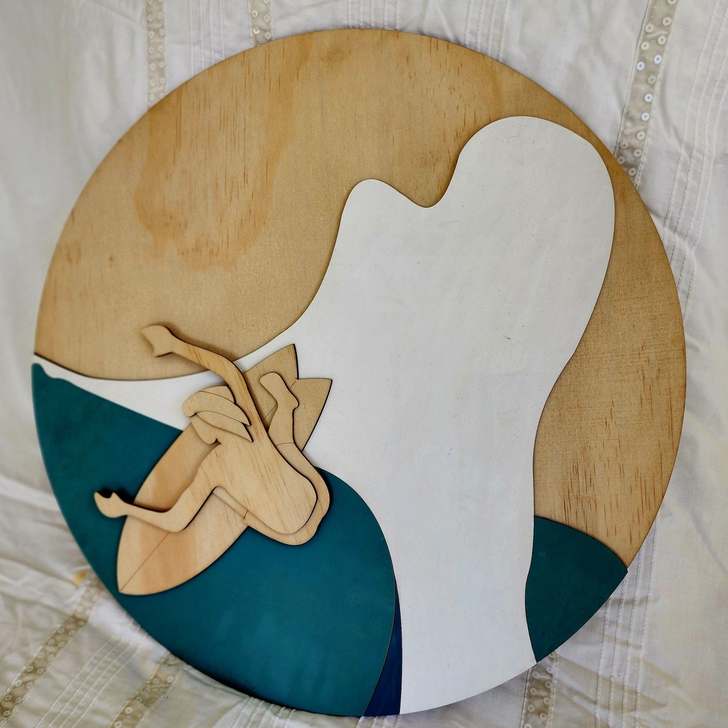 Flying Fish - Round - Serenity Bay Creative - Artwork